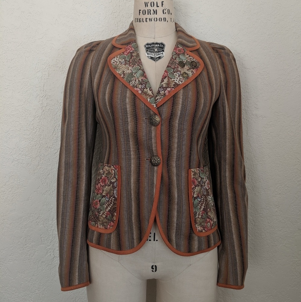 Vintage Patchwork Jacket - image 1